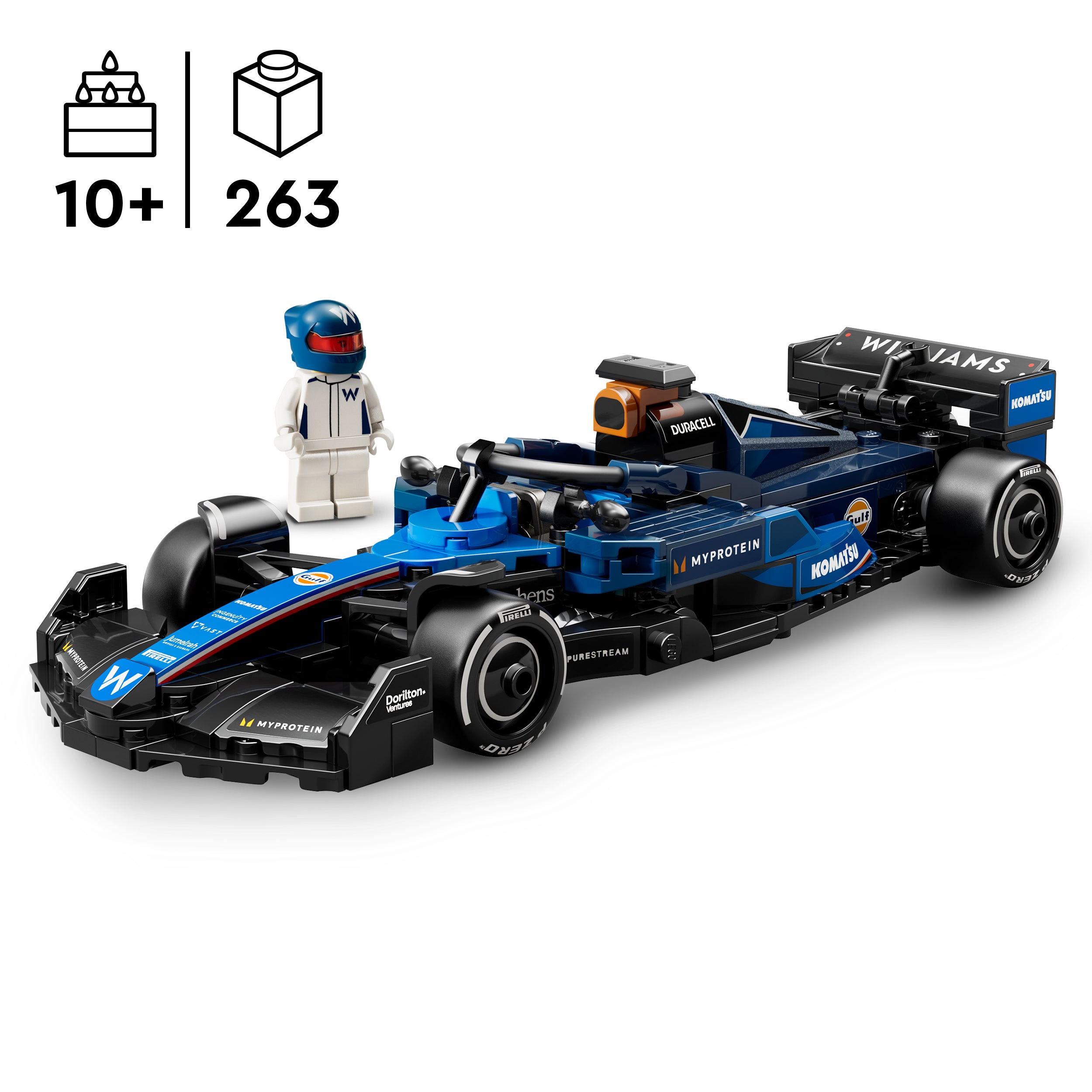 LEGO® 77249 Williams Racing FW46 F1® Race Car