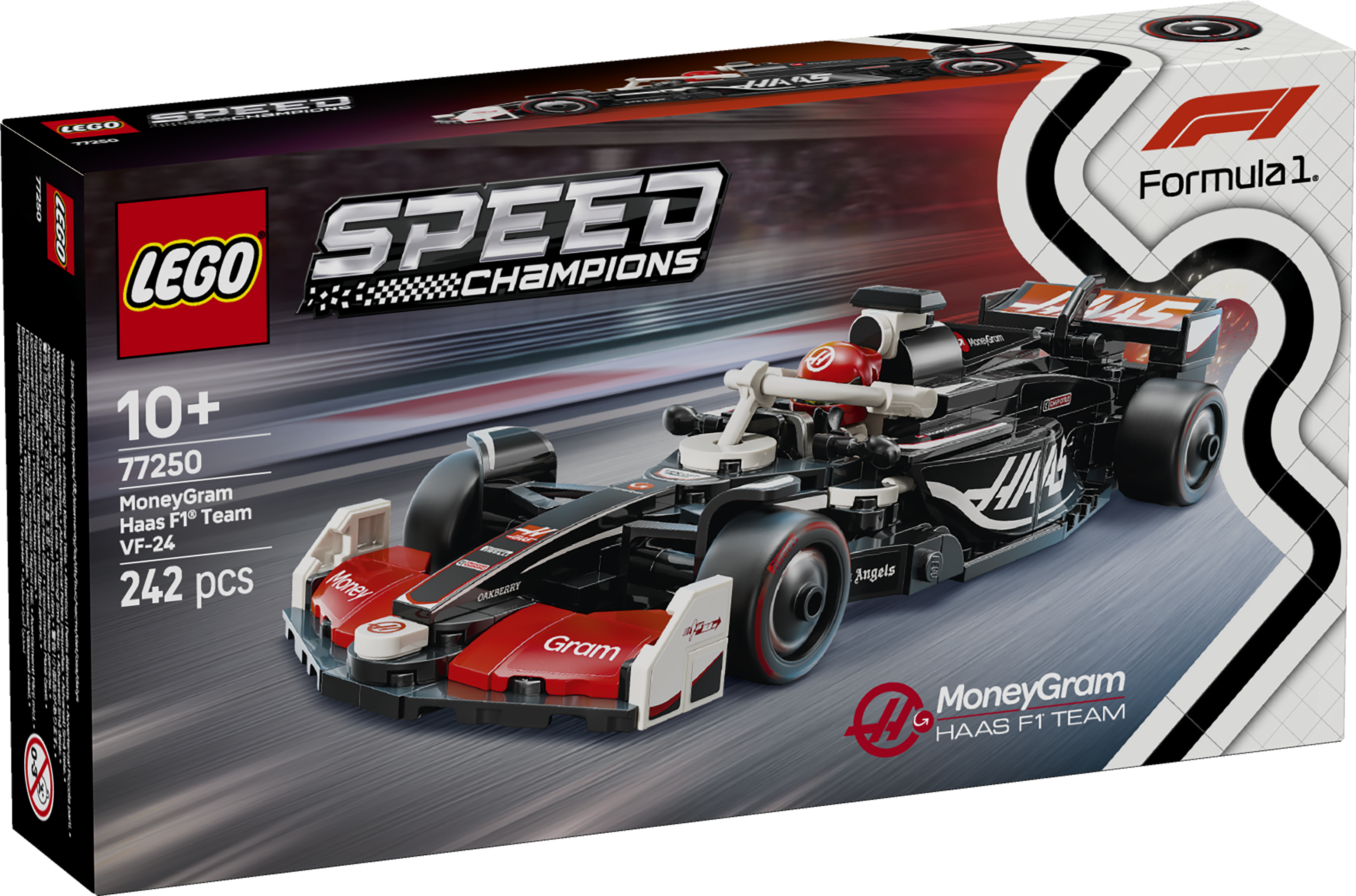 LEGO® 77250 MoneyGram Haas F1® Team VF-24 Race Car