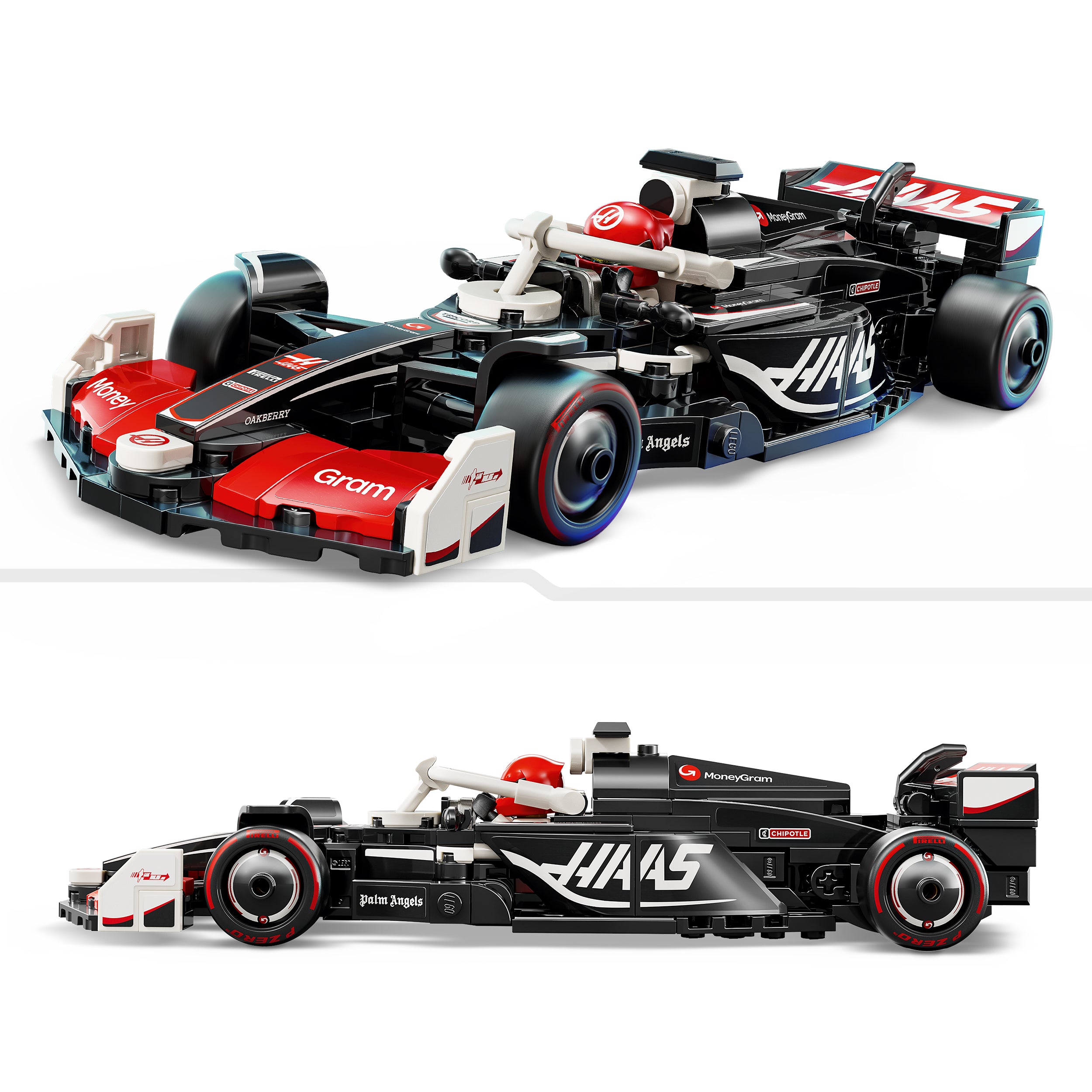 LEGO® 77250 MoneyGram Haas F1® Team VF-24 Race Car
