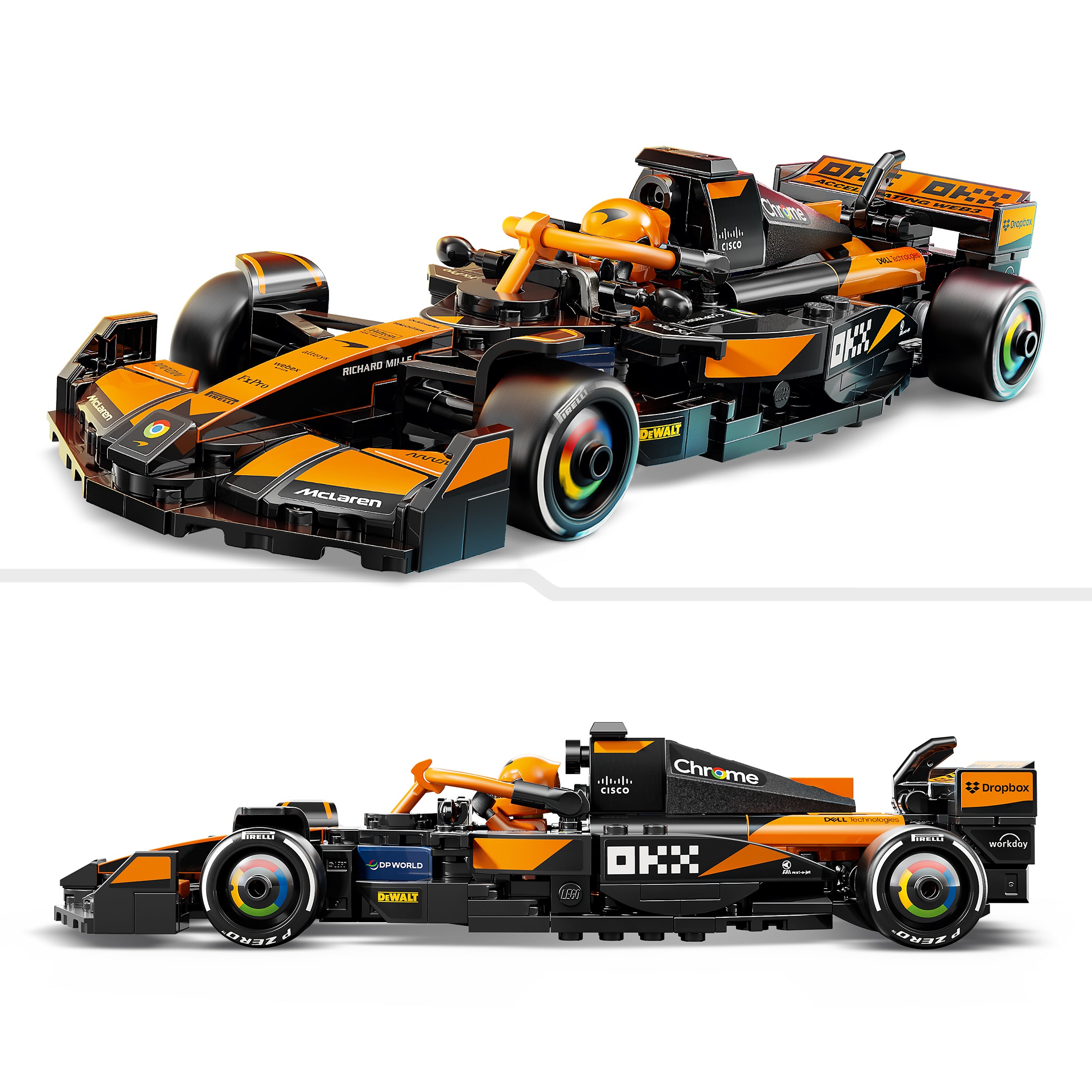 LEGO® 77251 McLaren F1® Team MCL38 Race Car