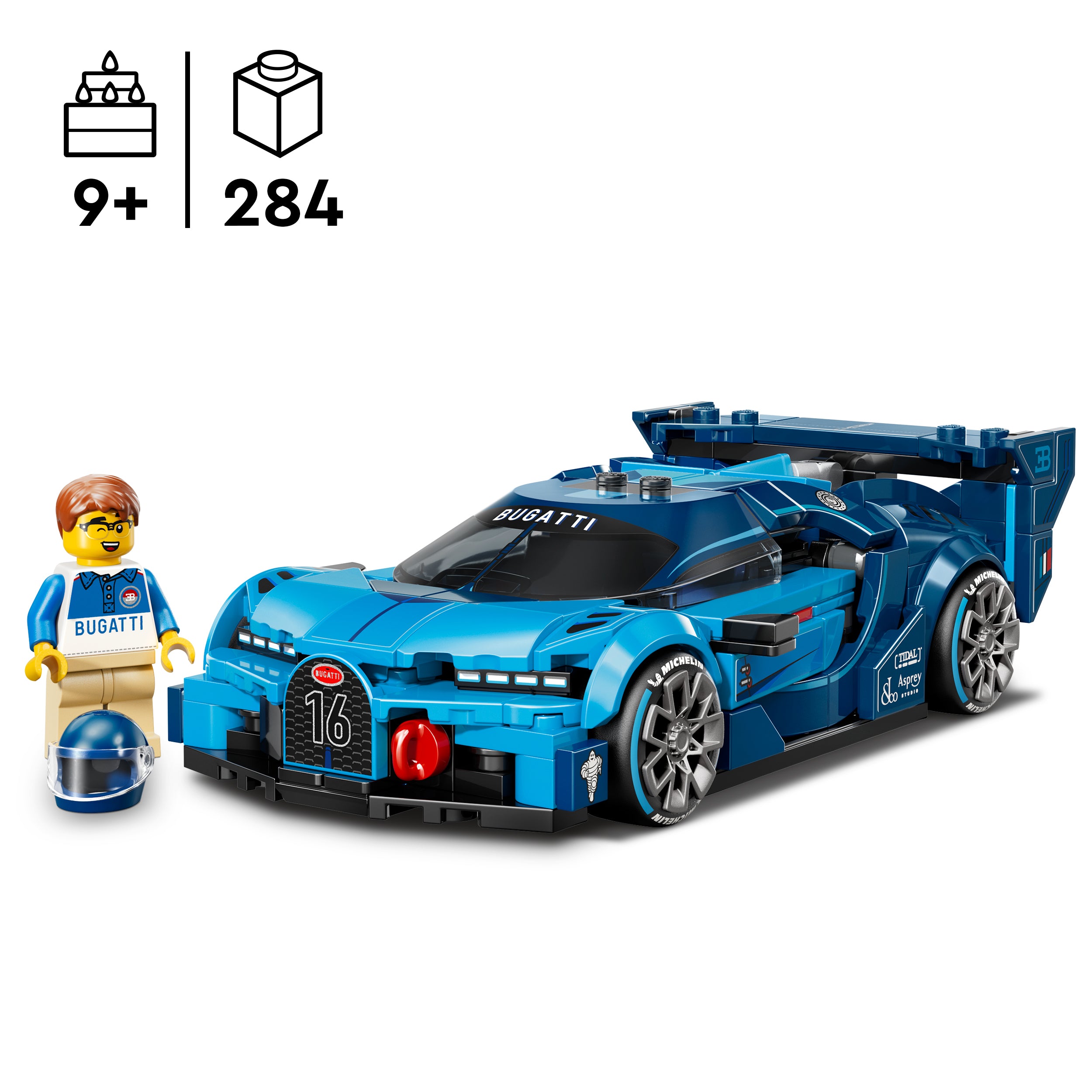 LEGO® 77253 Bugatti Vision GT Hyper Sports Car