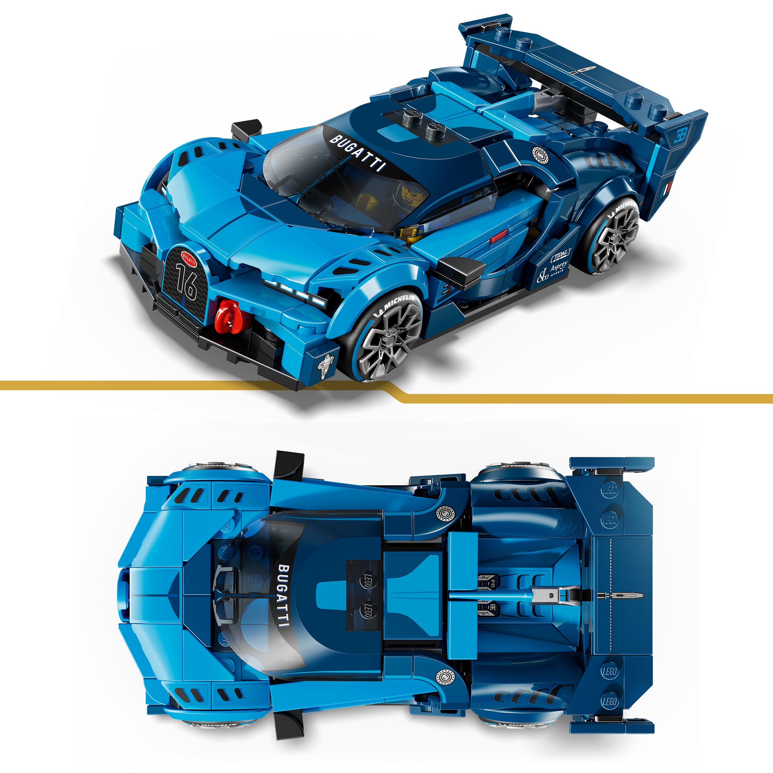 LEGO® 77253 Bugatti Vision GT Hyper Sports Car