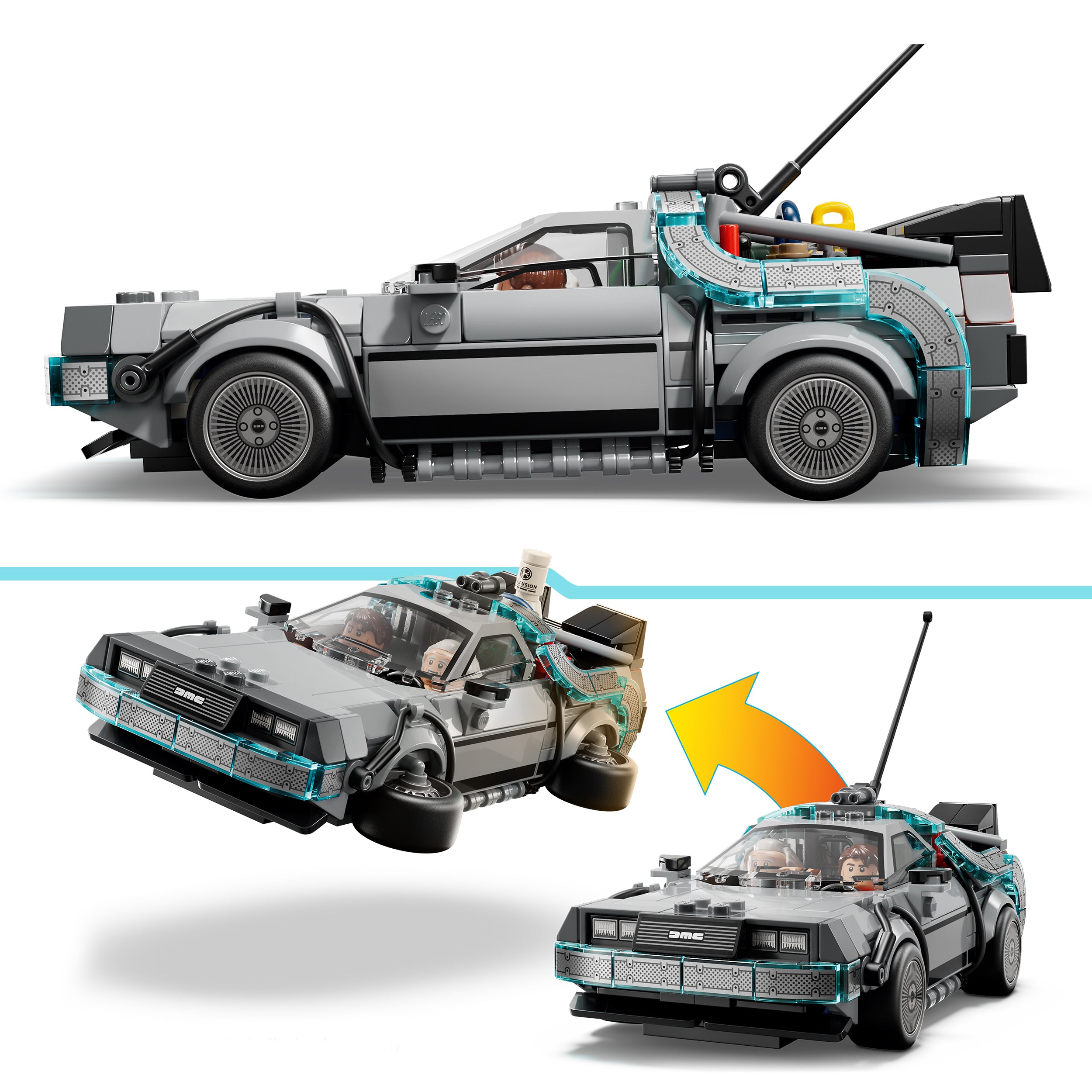 LEGO® 77256 Time Machine from Back to the Future