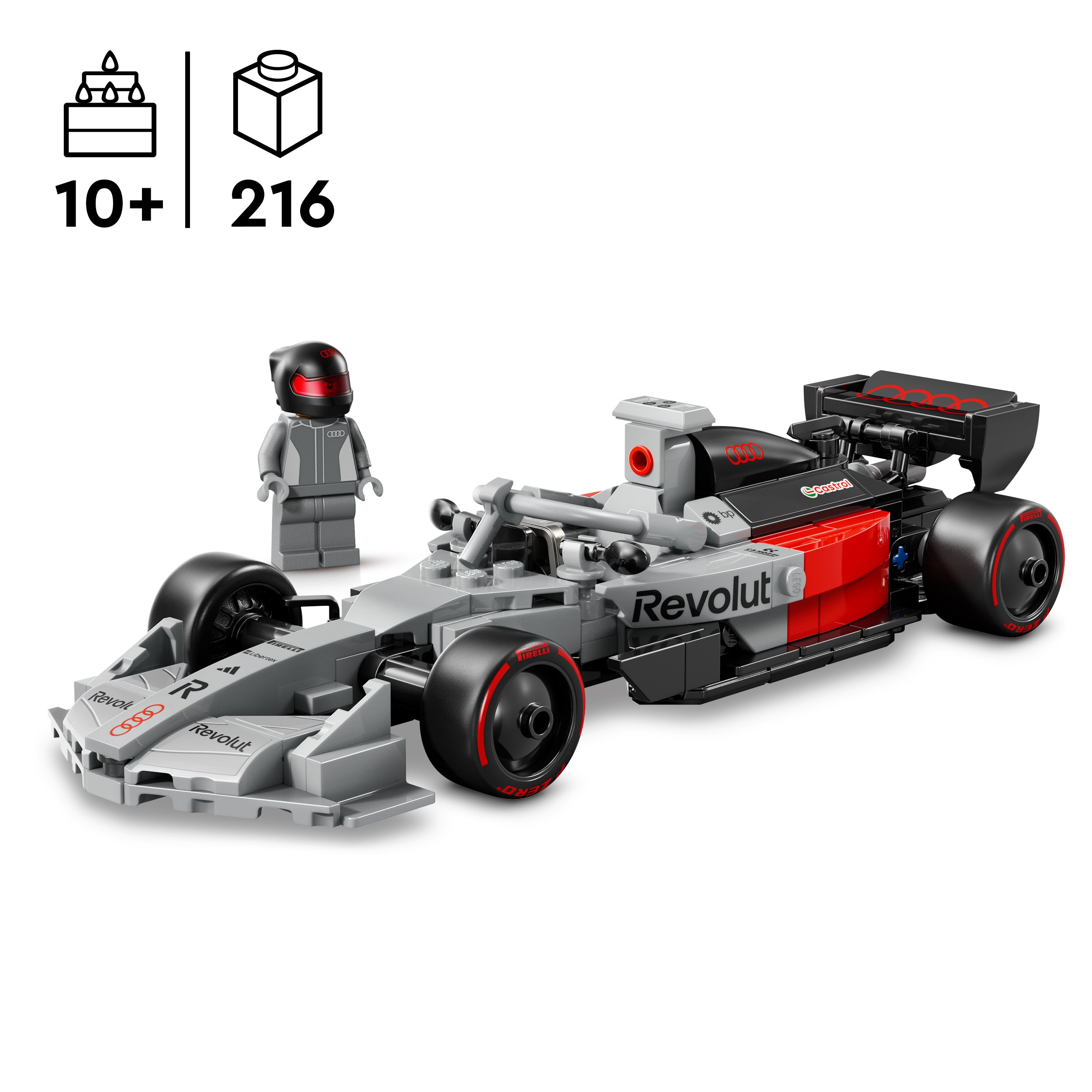 LEGO® 77259 Audi Revolut F1® Team R26 Race Car