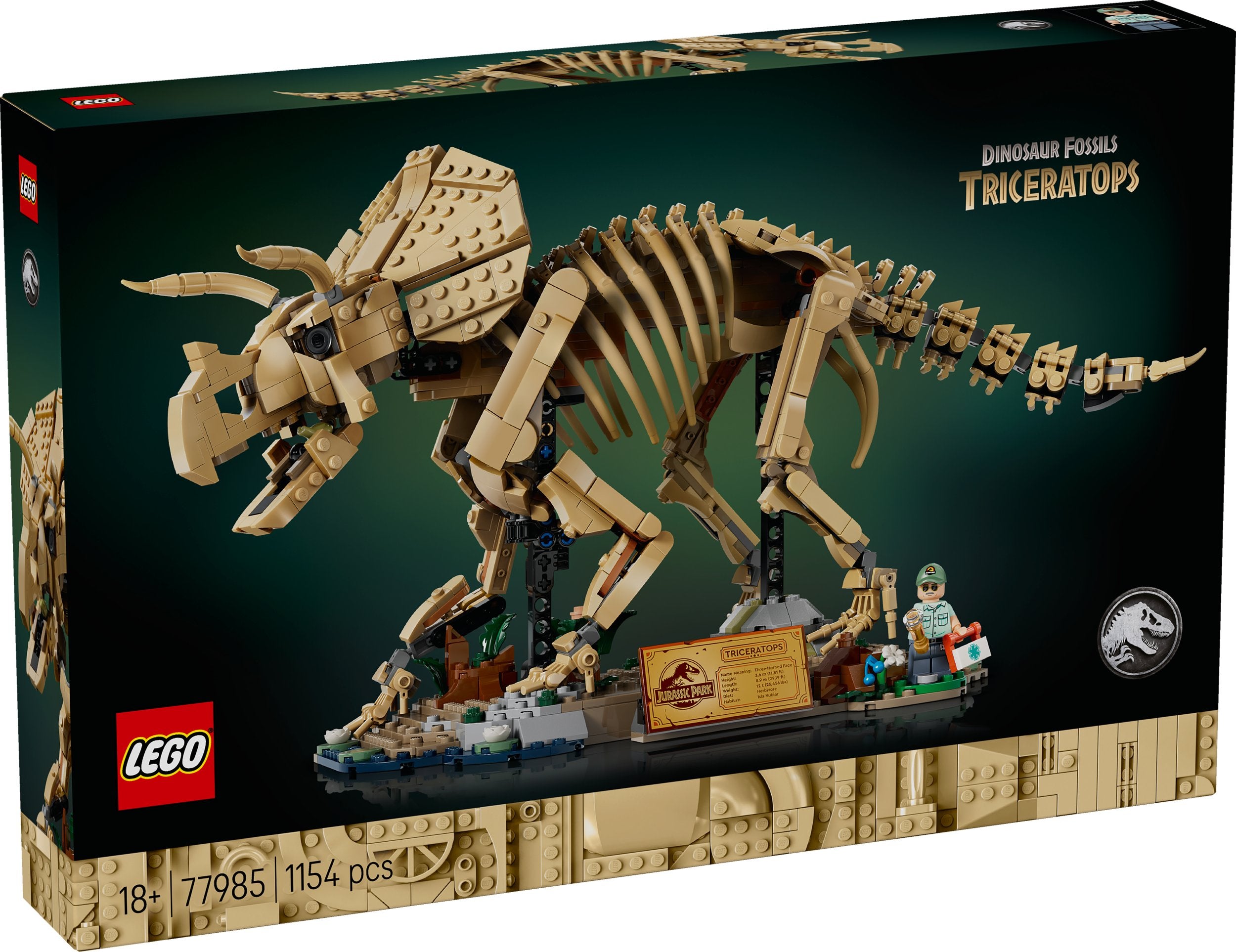 LEGO® 77985 Dinosaur Fossils: Triceratops