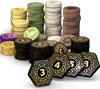 Skyrise Wooden Token Pack