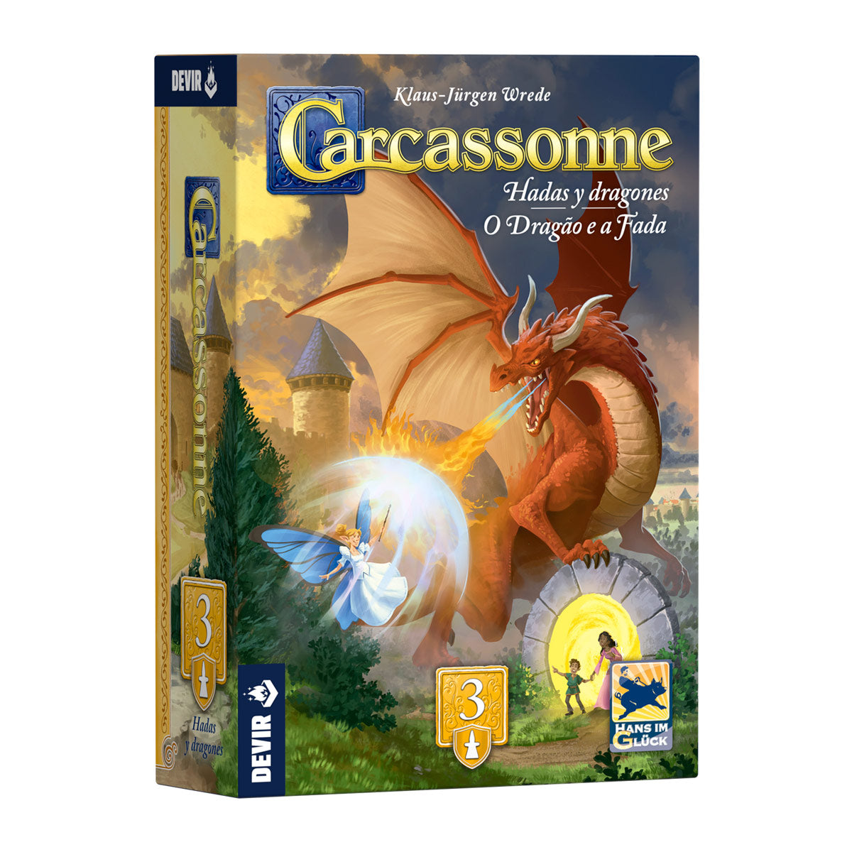Carcassonne: Expansão 3 - O Dragão e a Fada
