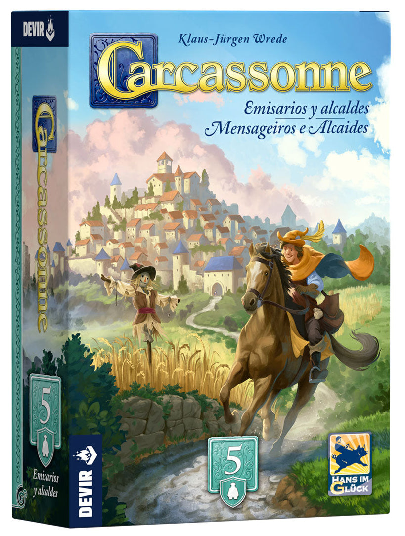 Carcassonne: Expansão 5 - Mensageiros e Alcaides