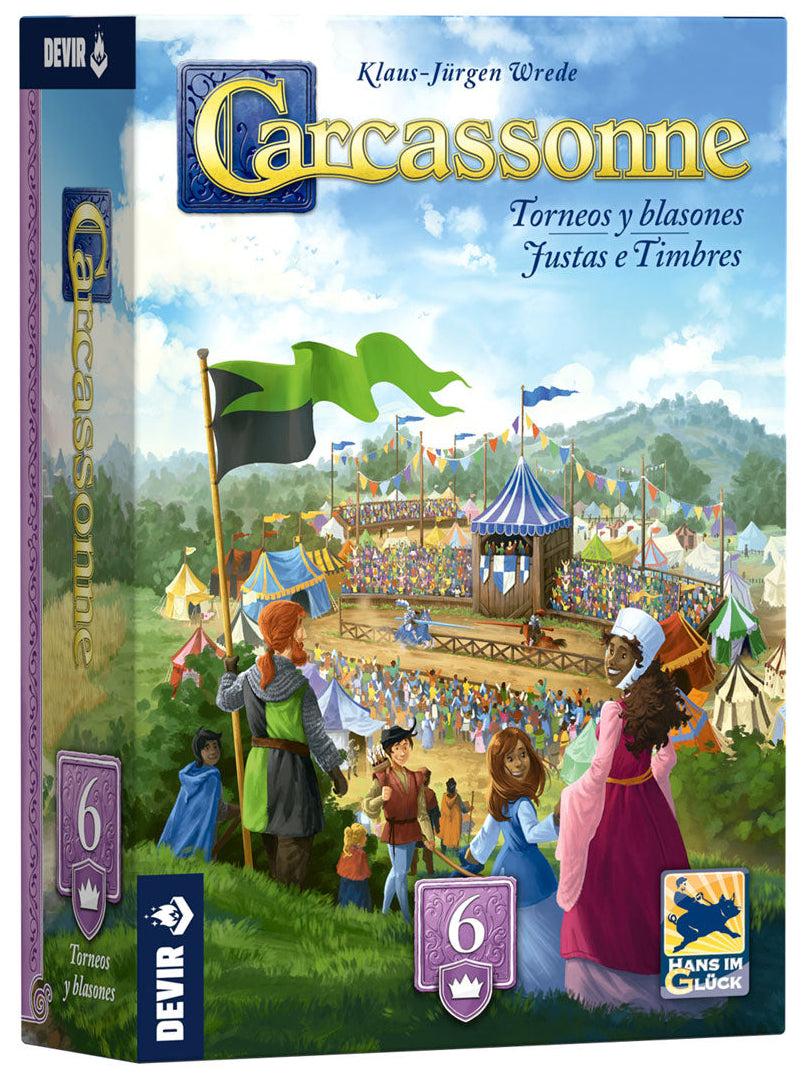 Carcassonne: Expansão 6 - Justas e Timbres
