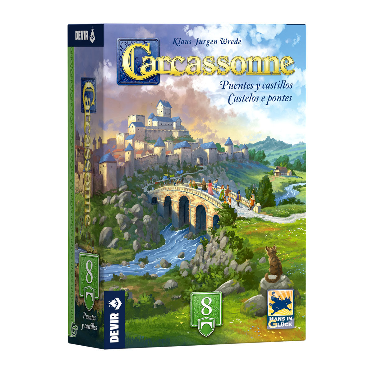 Carcassonne: Expansão 8 - Castelos e Pontes