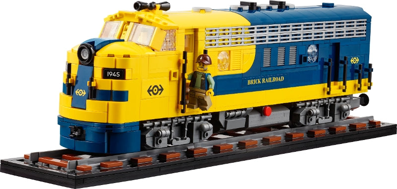 Brick Railroad Locomotive (910066)
