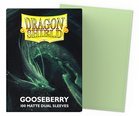 Dragon Shield 100 Matte Dual Sleeves (63x88mm)