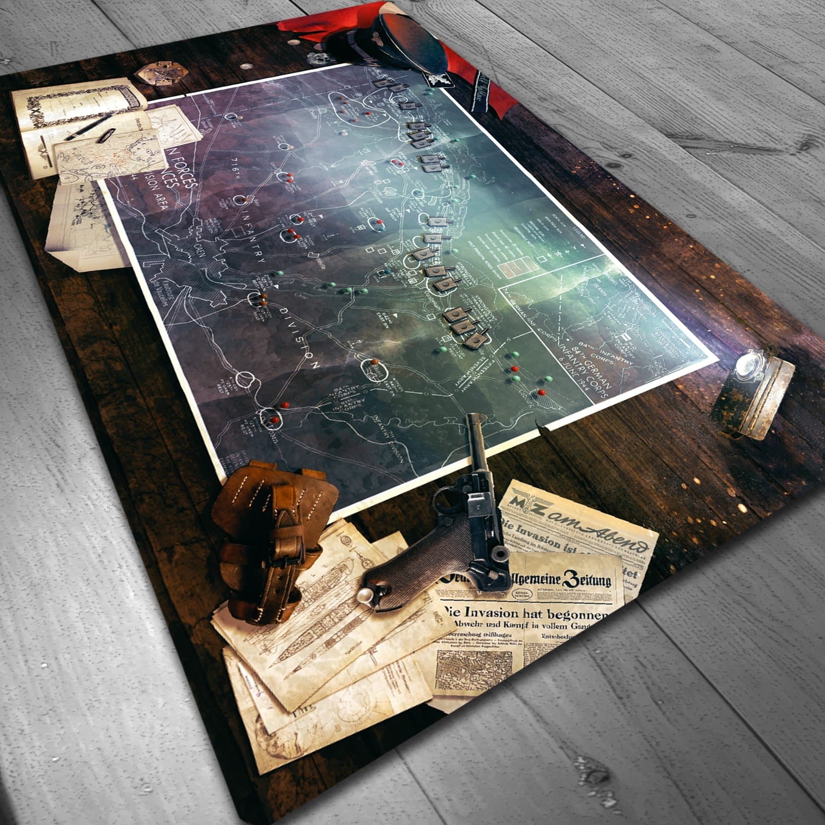 Neoprene Playmat - German (140x80cm)