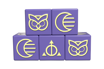 Ashes Reborn: Rise of the Phoenixborn – Astral Dice 5-Pack