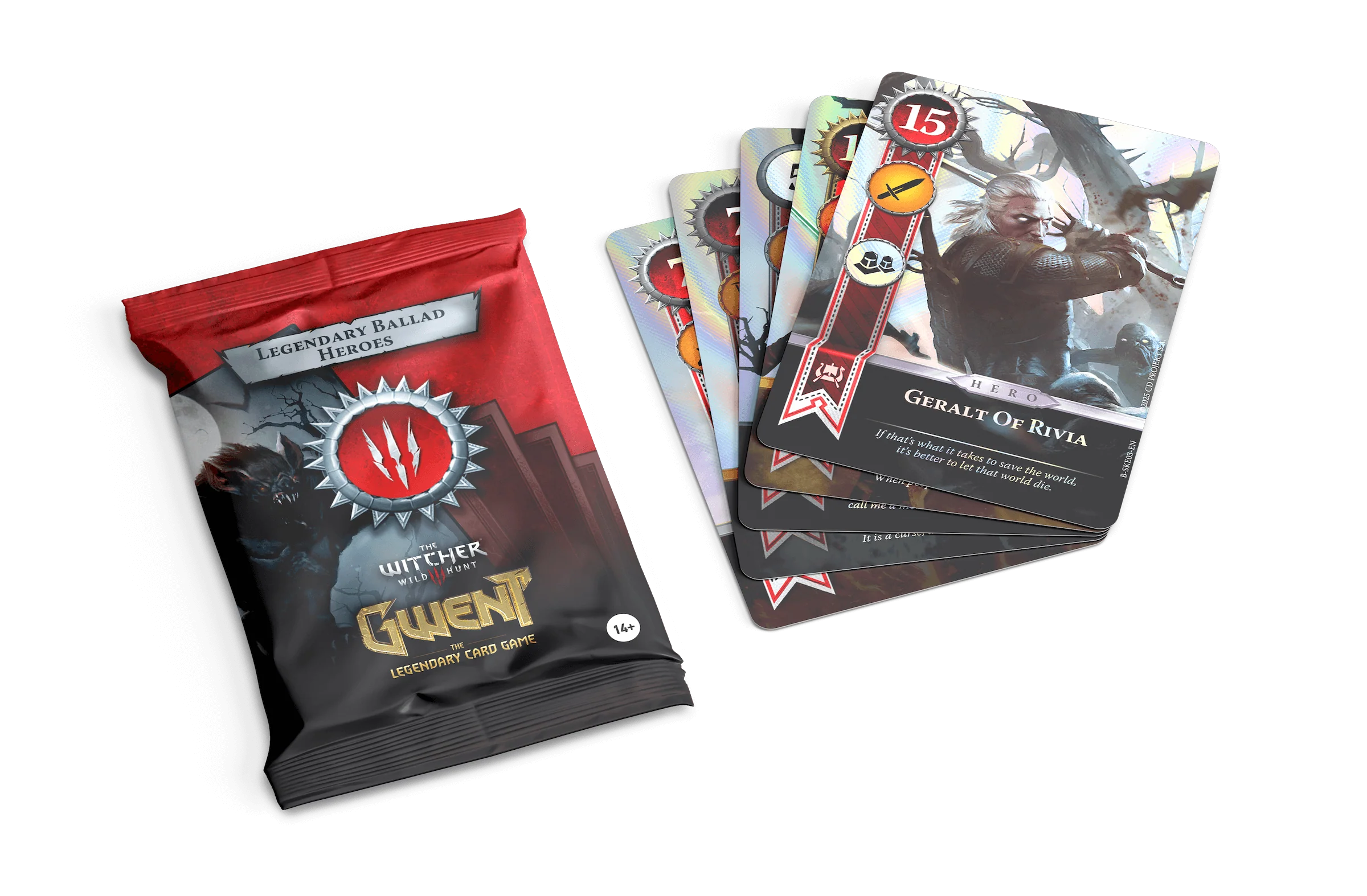 Gwent Legendary Ballad Foil Cards