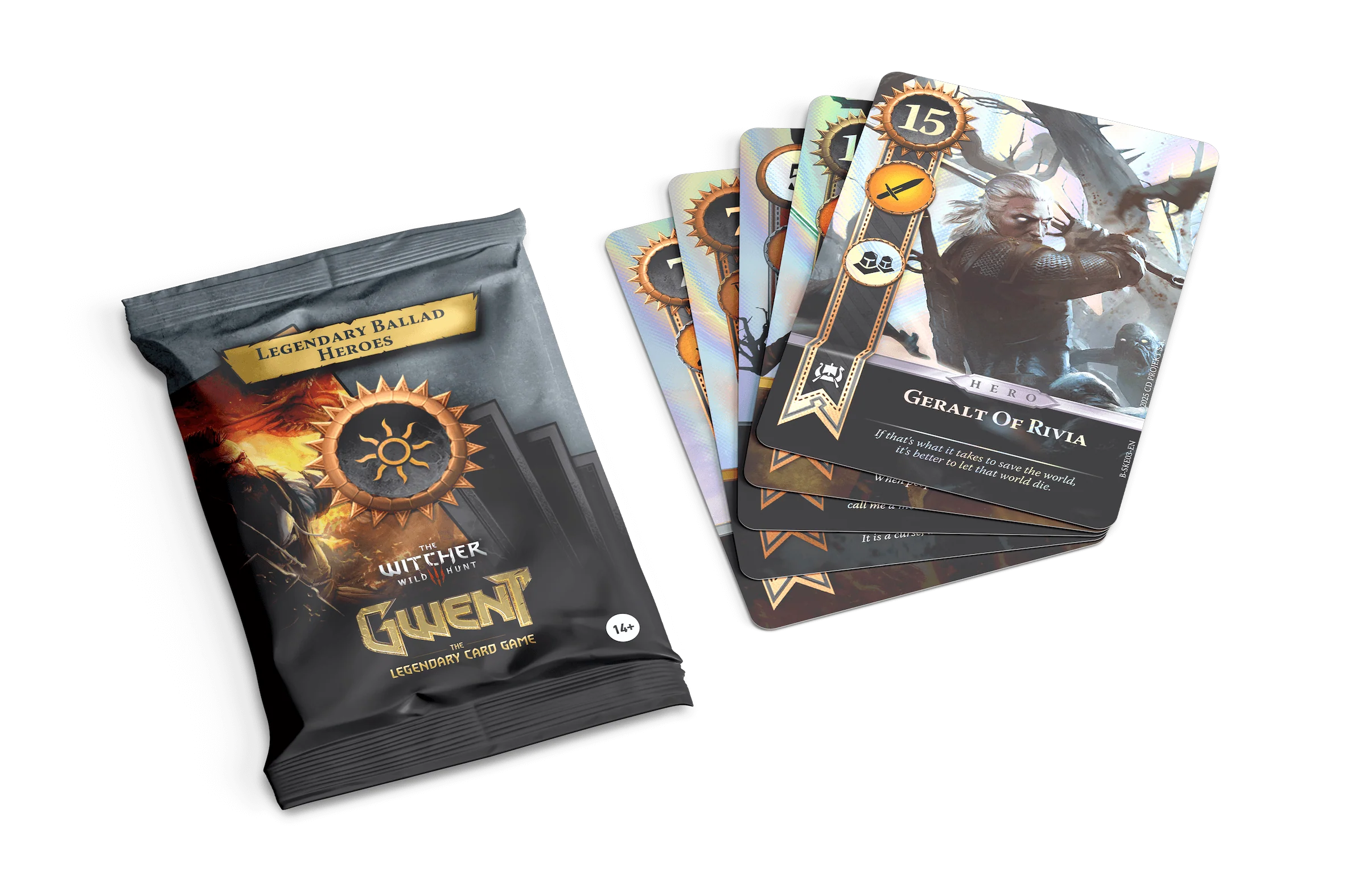 Gwent Legendary Ballad Foil Cards