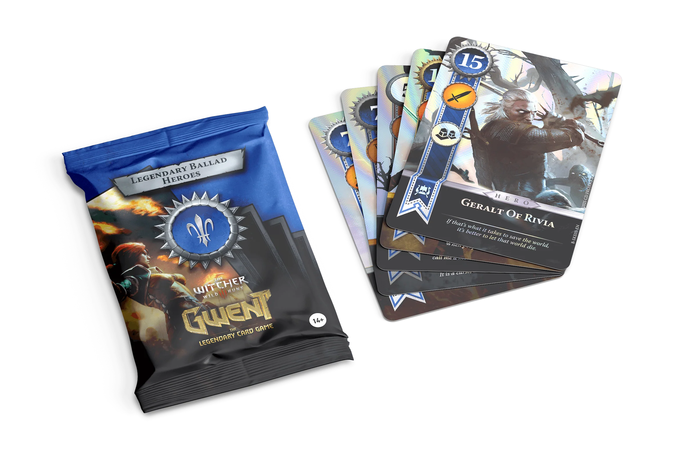 Gwent Legendary Ballad Foil Cards