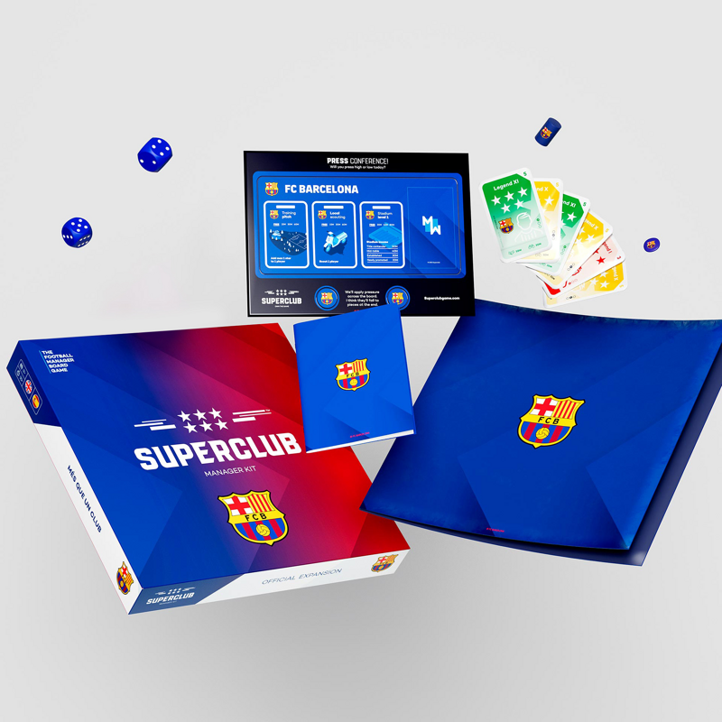 Superclub: Barcelona Manager Kit
