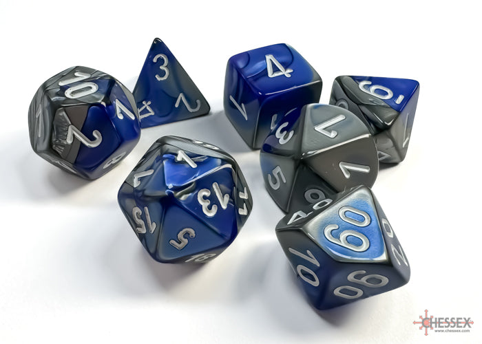 Chessex Gemini Polyhedral 7-Dice Set