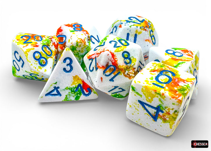 Chessex Brush Polyhedral 7-Die Set