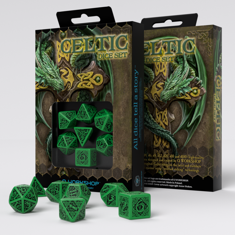 Celtic Dice Set