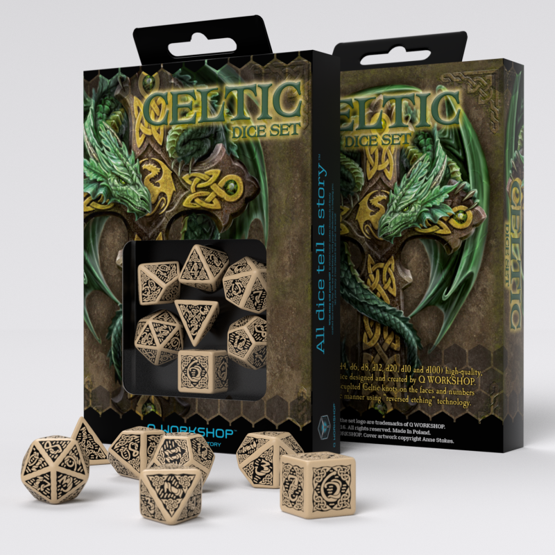 Celtic Dice Set