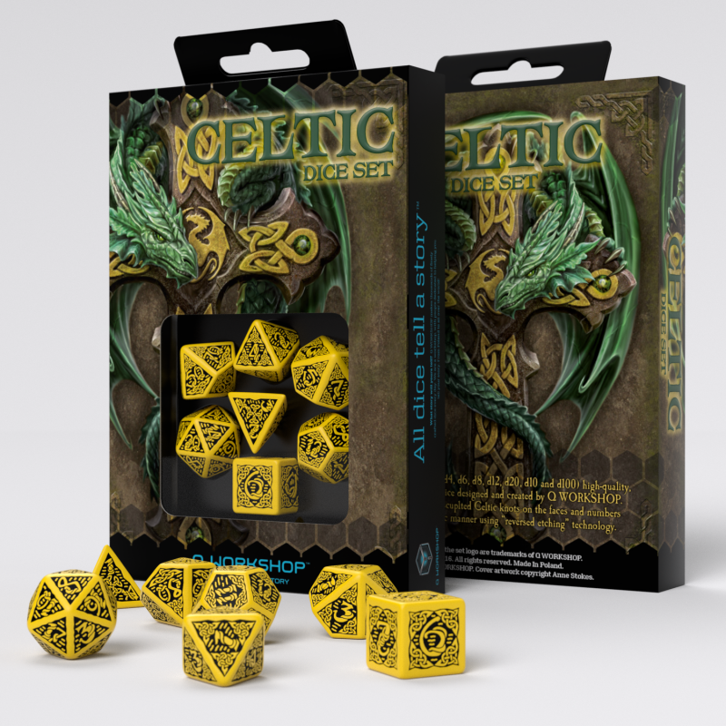 Celtic Dice Set