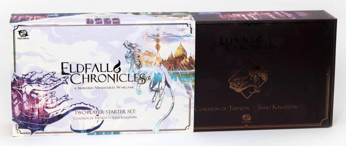 Eldfall Chronicles - Two-Player Starter Set: Coalition of Thenion vs. Sand Kingdoms