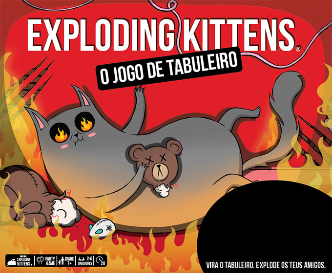 Exploding Kittens: O Jogo de Tabuleiro
