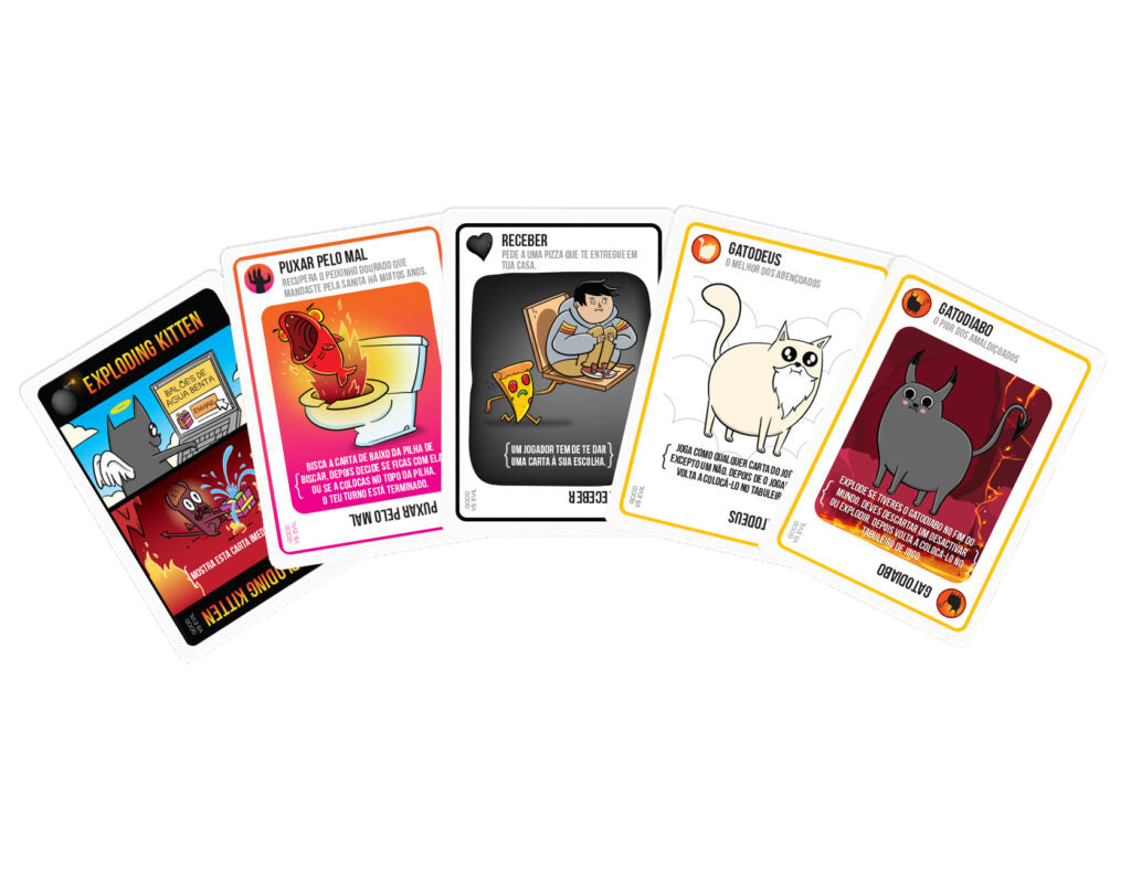 Exploding Kittens: Bem vs Mal