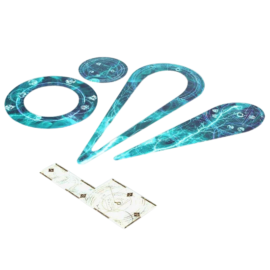 Eldfall Chronicles: Acrylic Templates Set