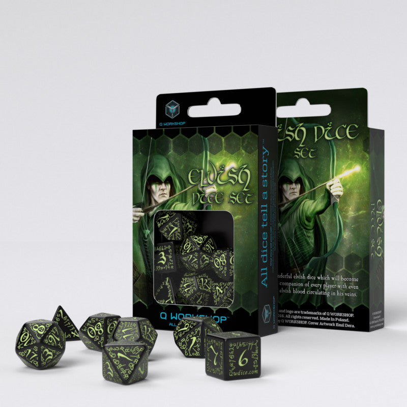 Elvish Dice Set