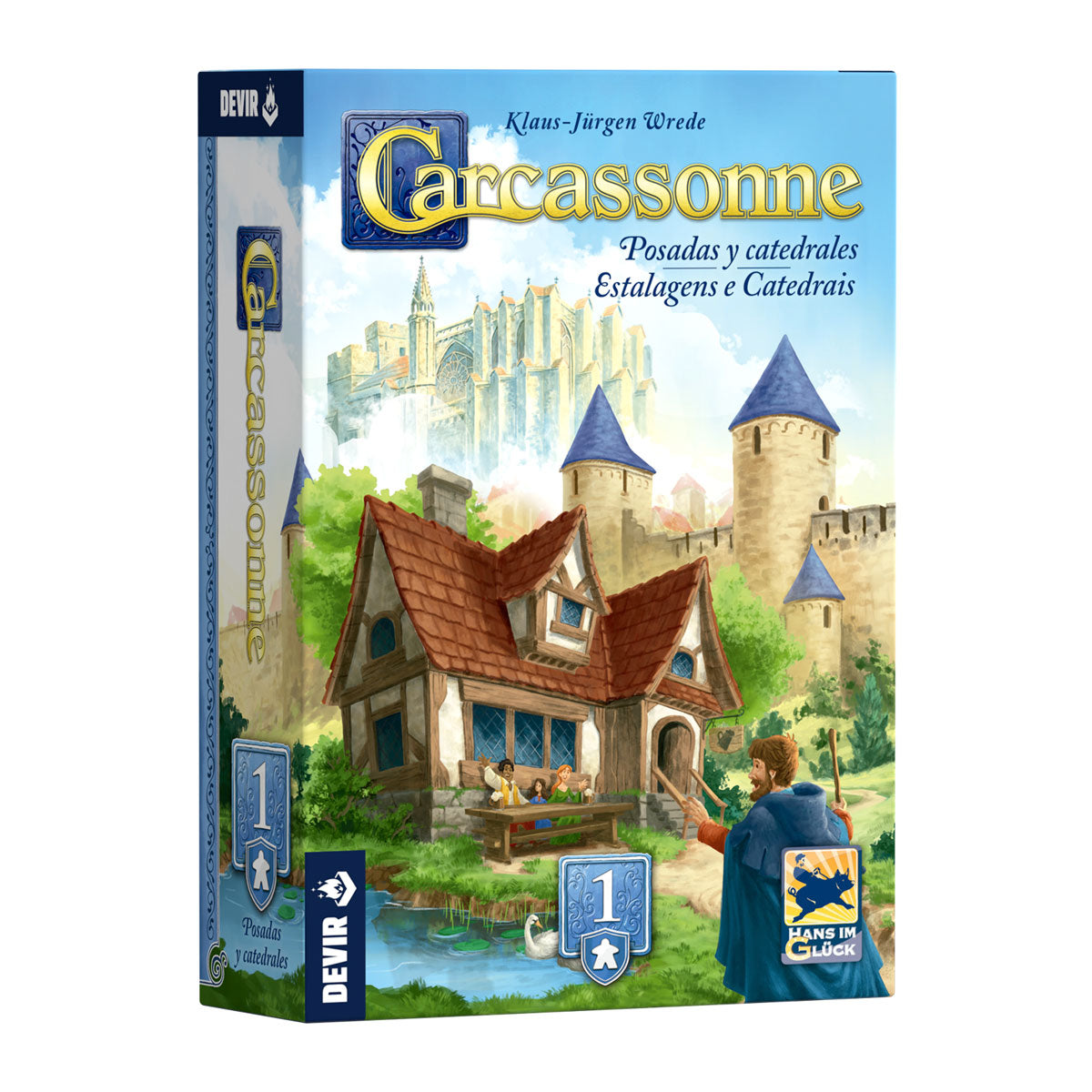 Carcassonne: Expansão 1 - Estalagens e Catedrais