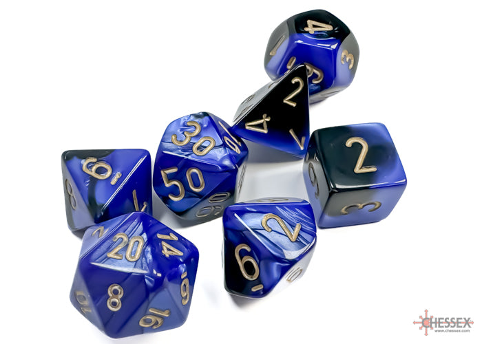 Chessex Gemini Polyhedral 7-Dice Set