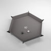 Magnetic Dice Tray - Hexagonal
