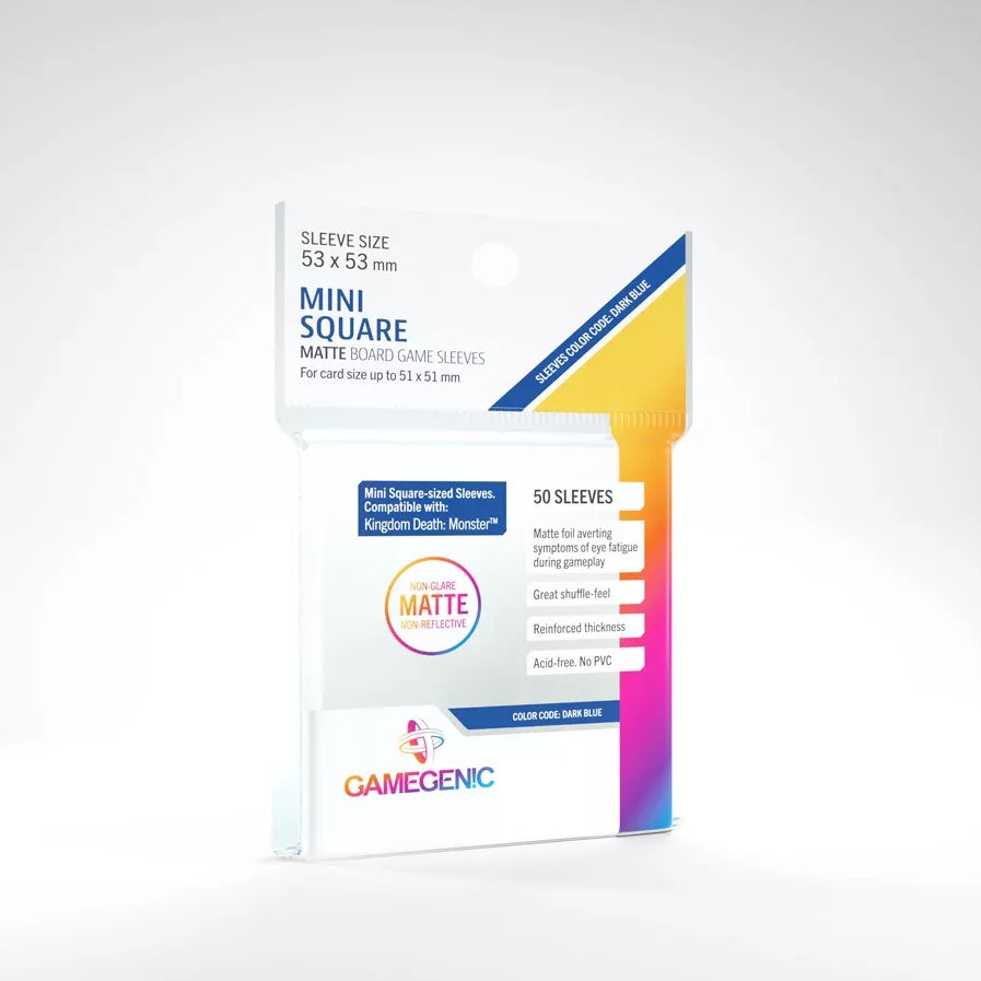 Gamegenic - Matte Mini Square-Sized Boardgame Sleeves (51x51mm)