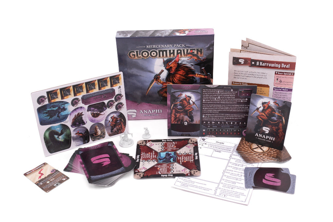 Gloomhaven: Mercenary Pack – Anaphi, Fallen Lion
