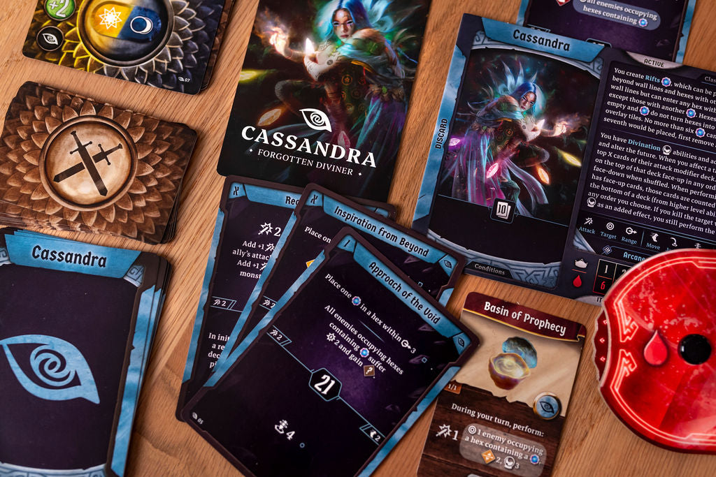 Gloomhaven: Mercenary Pack – Cassandra, Forgotten Diviner