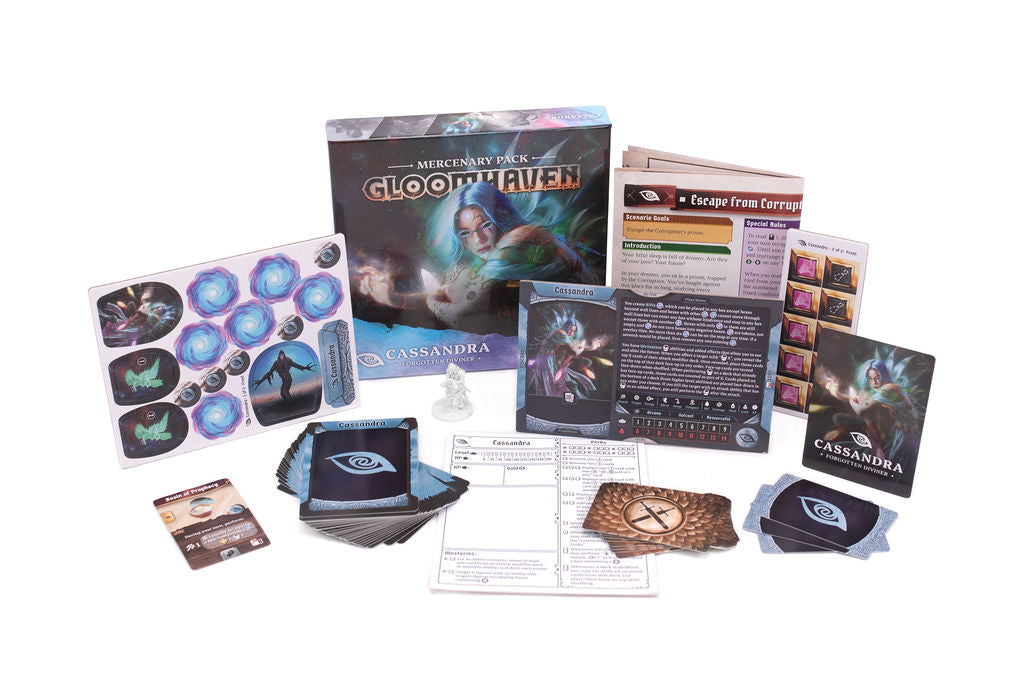 Gloomhaven: Mercenary Pack – Cassandra, Forgotten Diviner