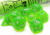 Chessex - Lab Dice 8 - Conjunto de 7 Dados Poliédricos (com dado bónus)