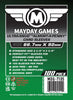 Mayday Card Game Sleeves - Ultra-Snug Almost-a-Penny - Perfect Fit (66.7x92mm)