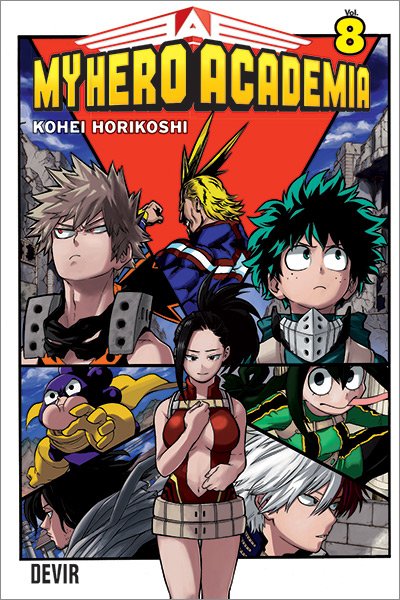 My Hero Academia, Vol. 8