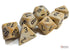 Chessex Marble Polyhedral 7-Dice set