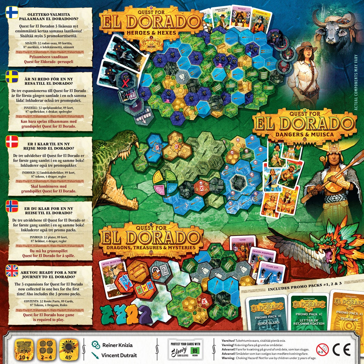 Quest for El Dorado: Expansion Collection