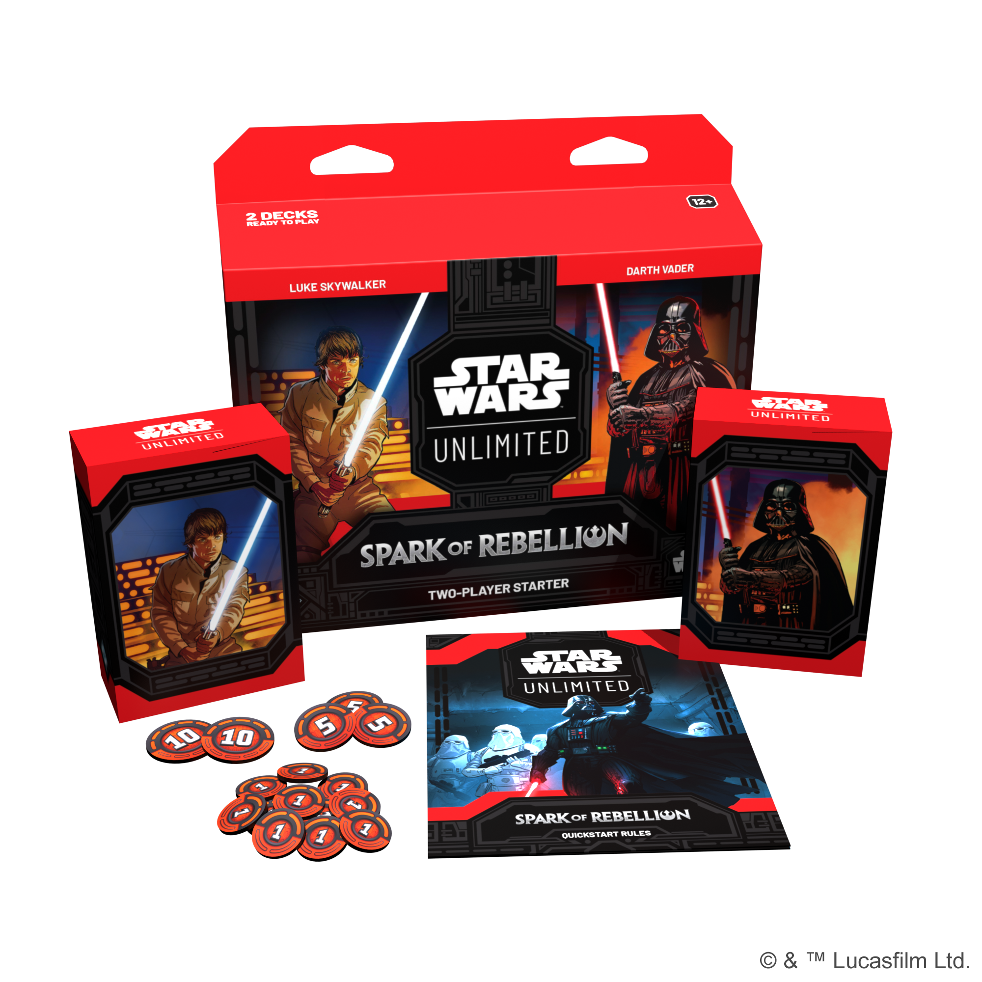 Star Wars: Unlimited - Spark of Rebellion - Two Player Starter Set