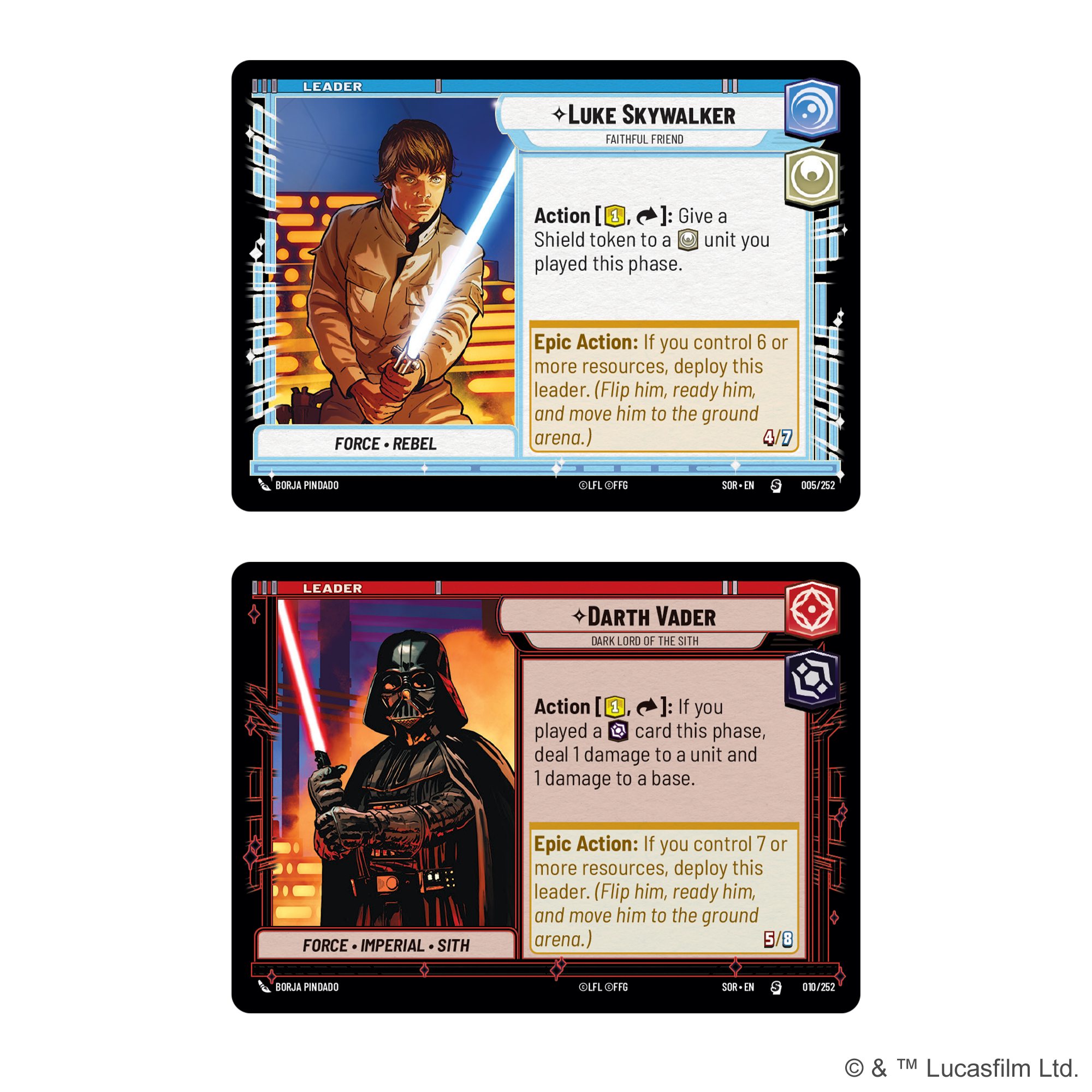 Star Wars: Unlimited - Spark of Rebellion - Two Player Starter Set