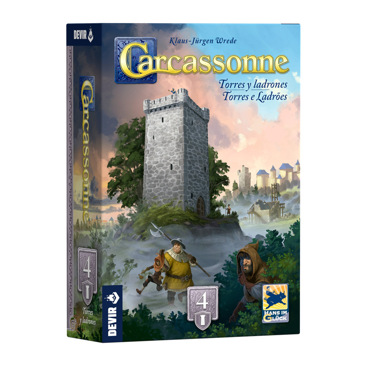 Carcassonne: Expansão 4 - Torres e Ladrões