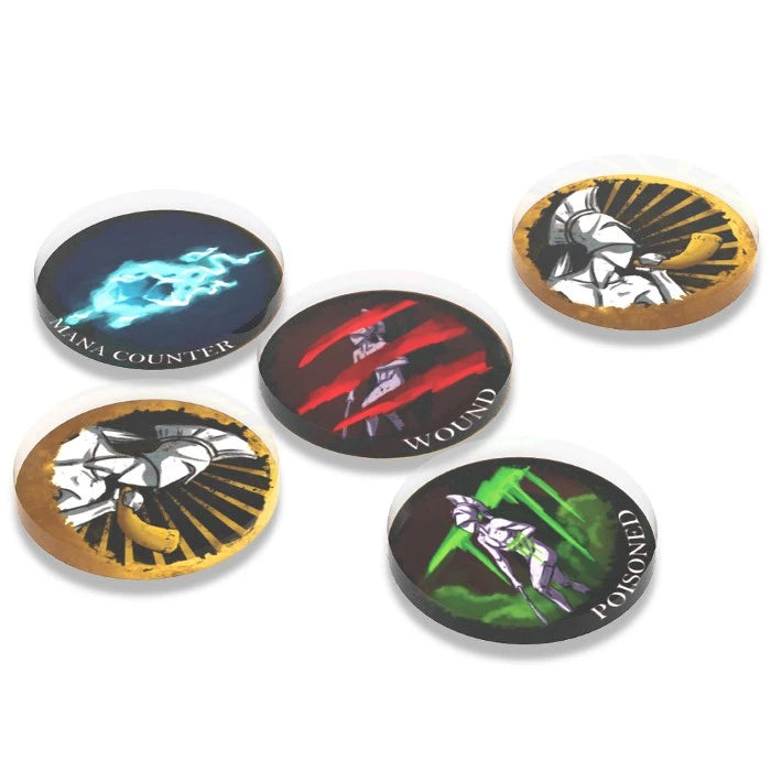 Eldfall Chronicles: Acrylic Tokens Set