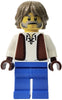 Blacksmith - White Shirt with Reddish Brown Vest, Blue Legs, Dark Tan Hair (cas594)