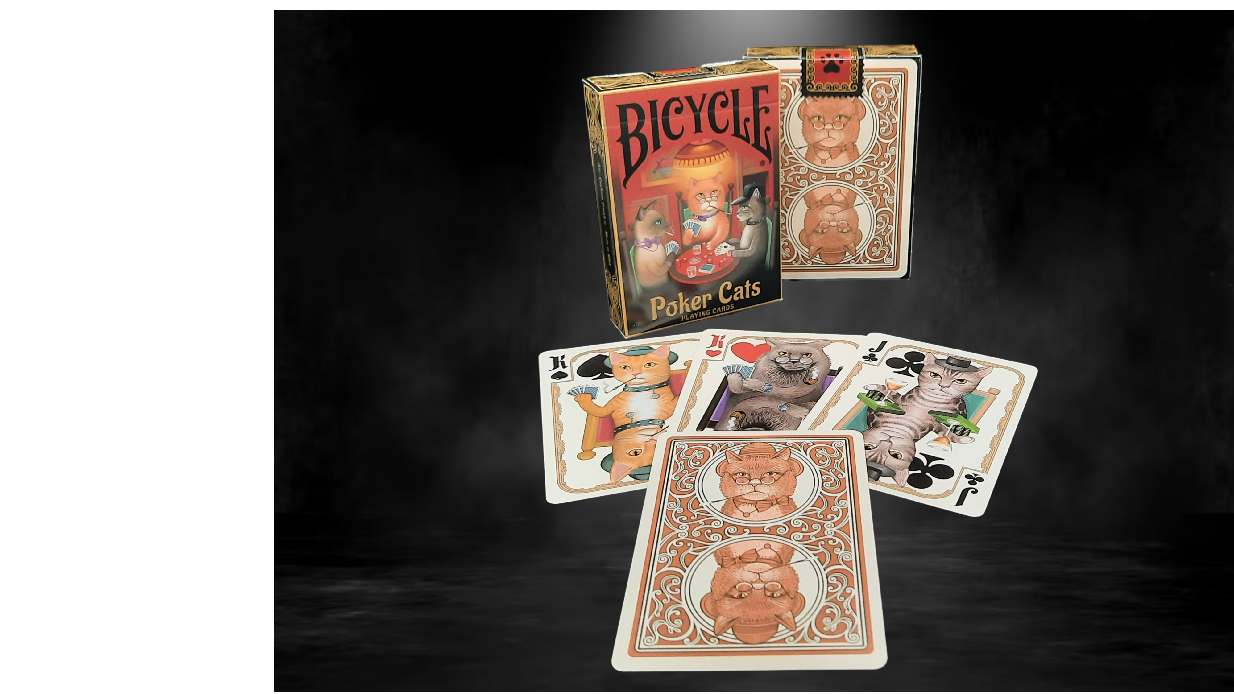 Bicycle Poker Cats V2 Playing Cards